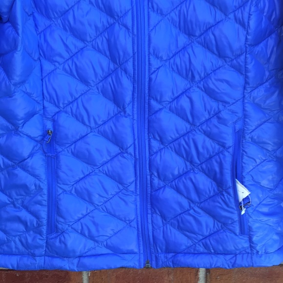 New! Columbia White Pine Thermal Coil Blue Quilted Packable Jacket Large - Picture 4 of 16